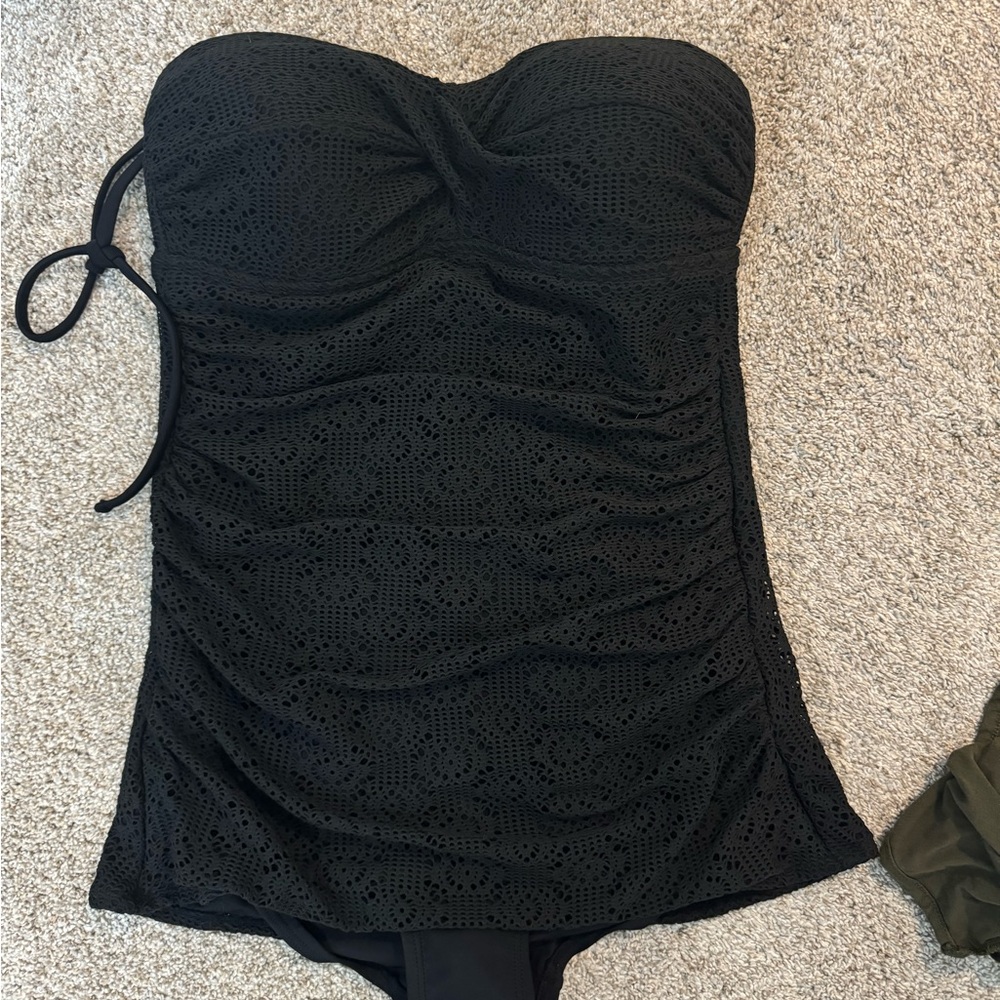 Merona (Target ) never worn one piece swimsuit. Tummy control .